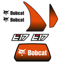 Bobcat E17 Decal Kit - Mini Excavator