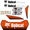 Bobcat E35 Decal Kit New Style -Mini Excavator