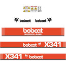 Bobcat X341  Decal Kit  - Mini Excavator