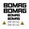 Bomag BW 151AC-3 Decal Kit - Roller