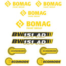Bomag BW 151AD-50 Decal Kit - Roller