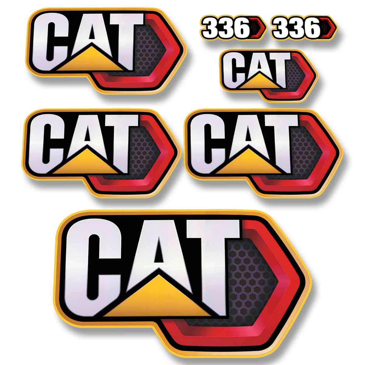 CAT 336 Next Gen Decal Kit
