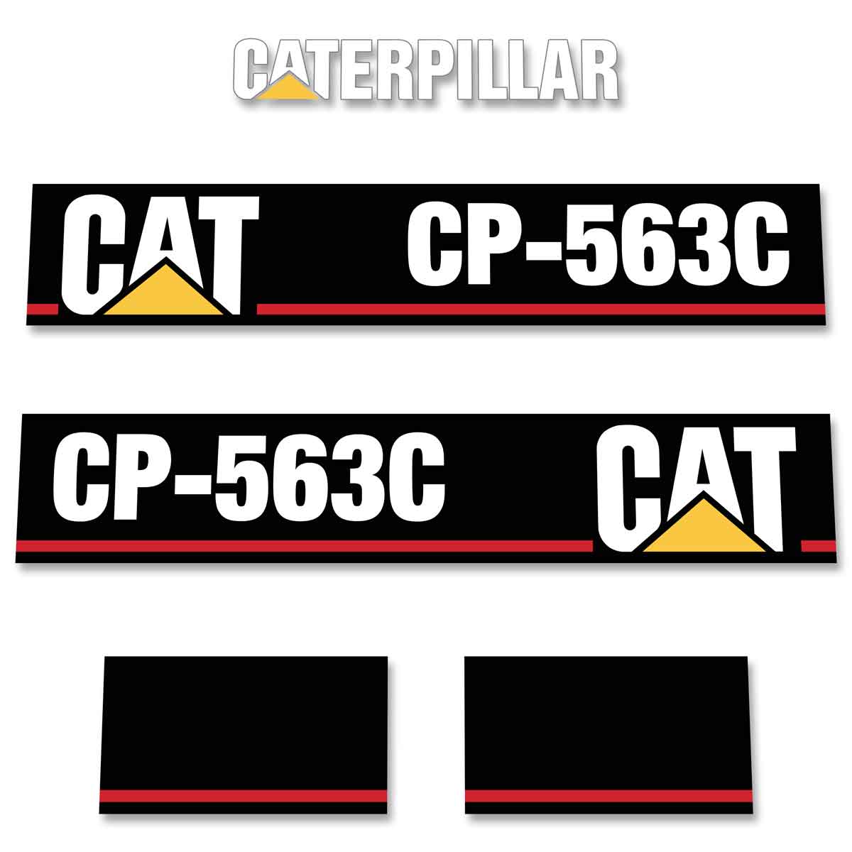 CAT CP563C Decals