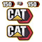 CAT 150 Decal Kit  - Grader