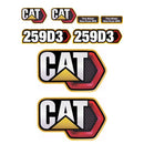 CAT 259D3 Decal Kit  - Skid Steer Tracked