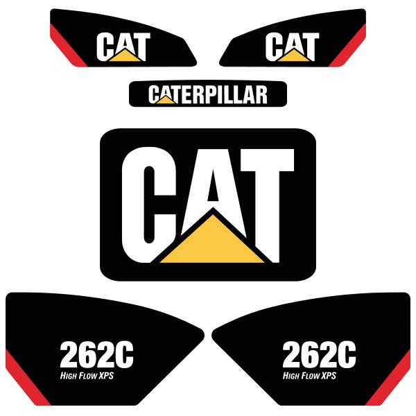 CAT 262C Decal Kit  - Skid Steer