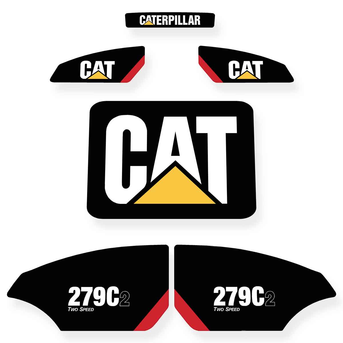 CAT 279C2 Decal Kit