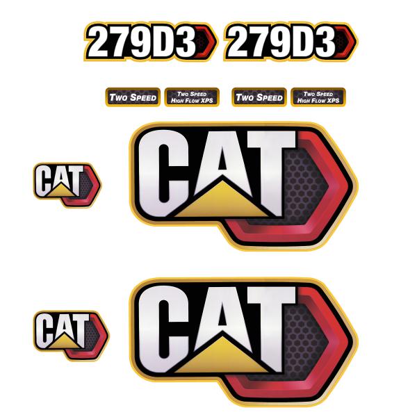 CAT 279D3 Decal Kit  - Skid Steer Tracked