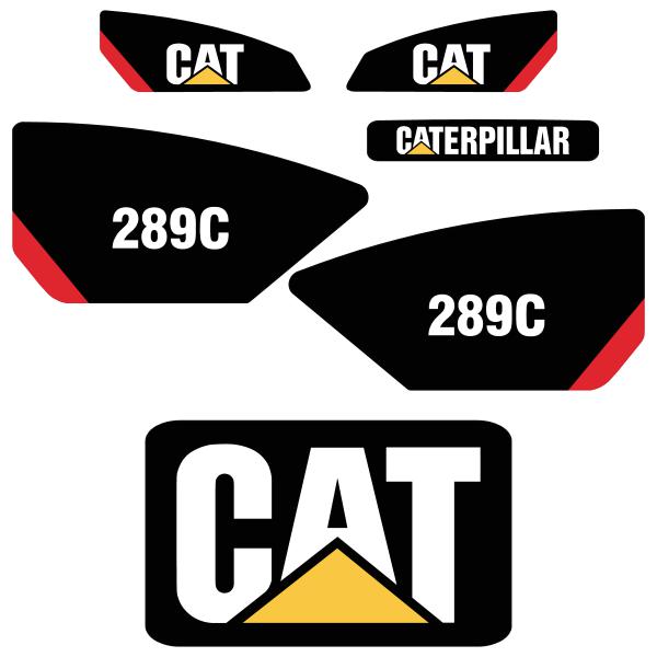 CAT 289C Decal Kit - Skid Steer - EJMP Series