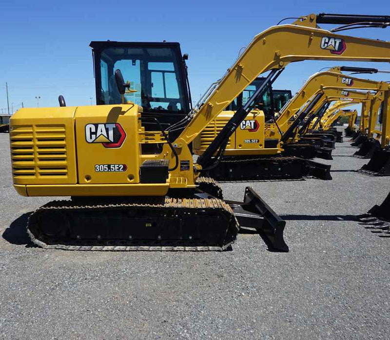 CAT 305-5E2 Decal Kit - Mini Excavator