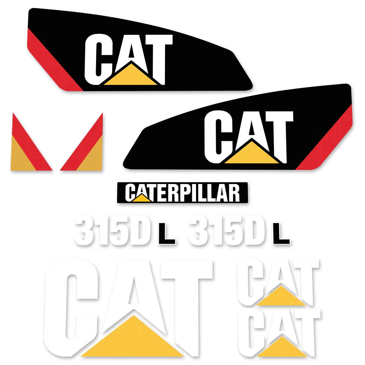 CAT 315D L Decals