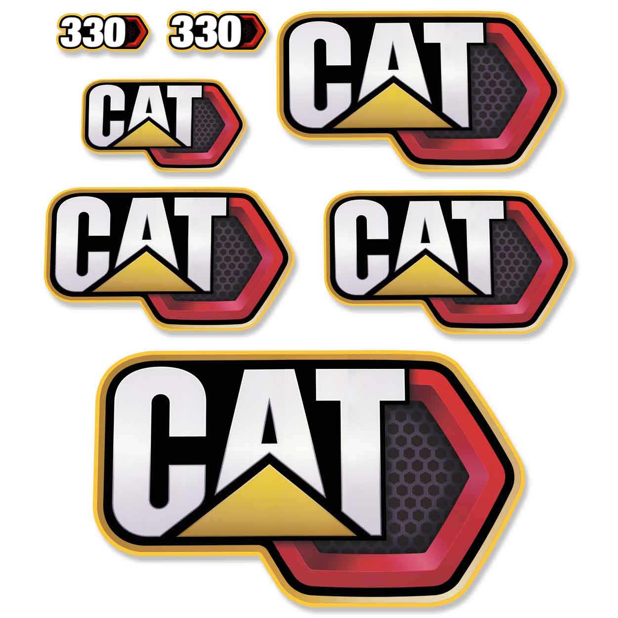 CAT 330 Next Gen Decals