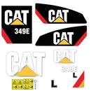 CAT 349E L Decal Kit - Excavator