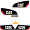 CAT 420E Decal Kit - Backhoe Loader