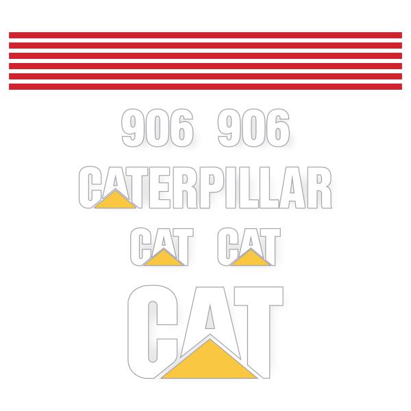 CAT 906 Decal Kit