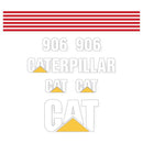 CAT 906 Decal Kit - Wheel Loader