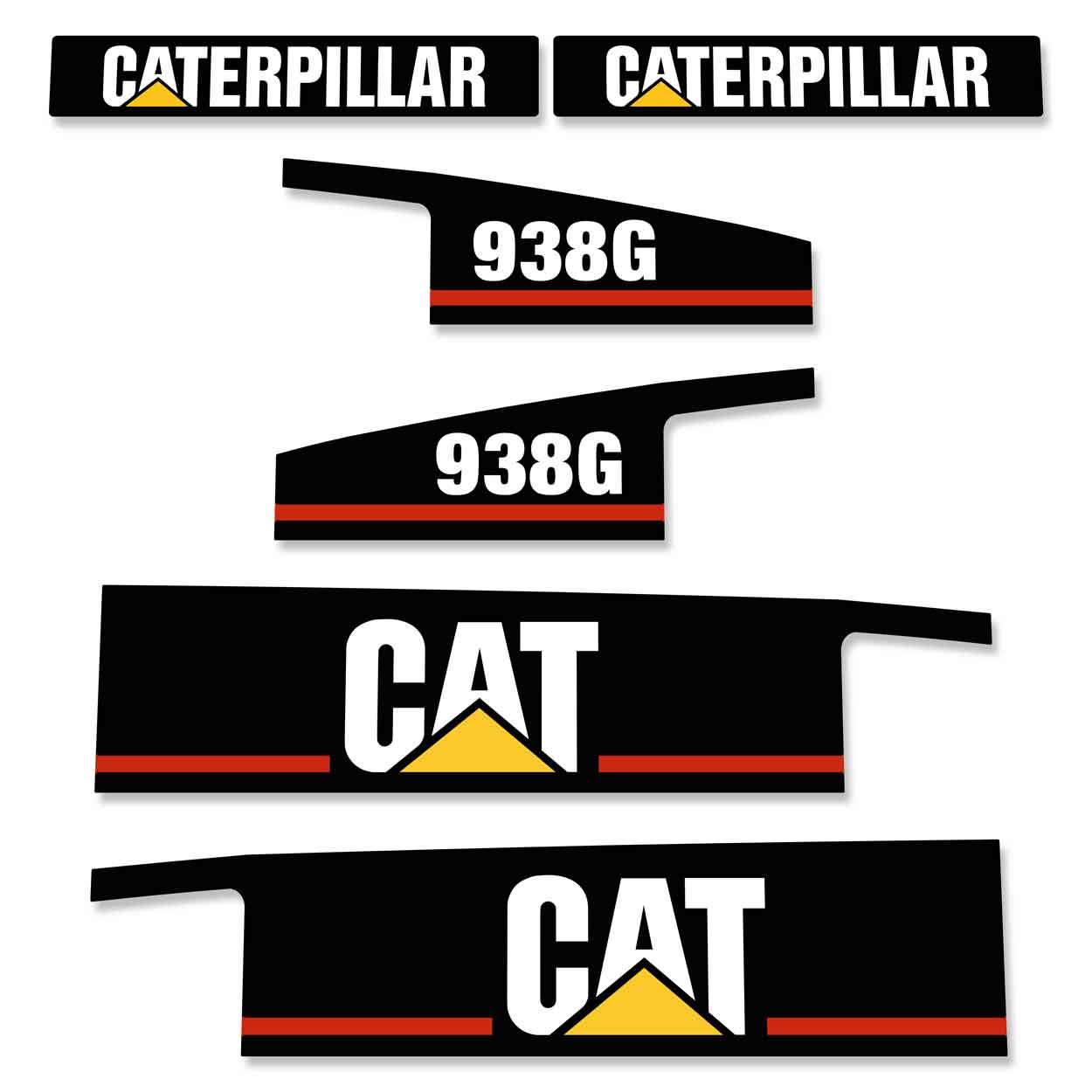 CAT 938G Decals - Series 1