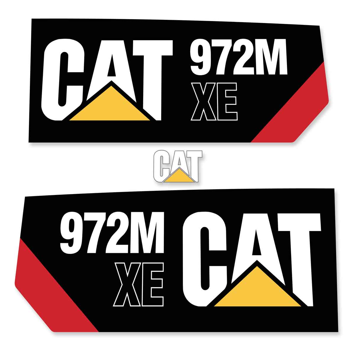 CAT 972M XE Decals