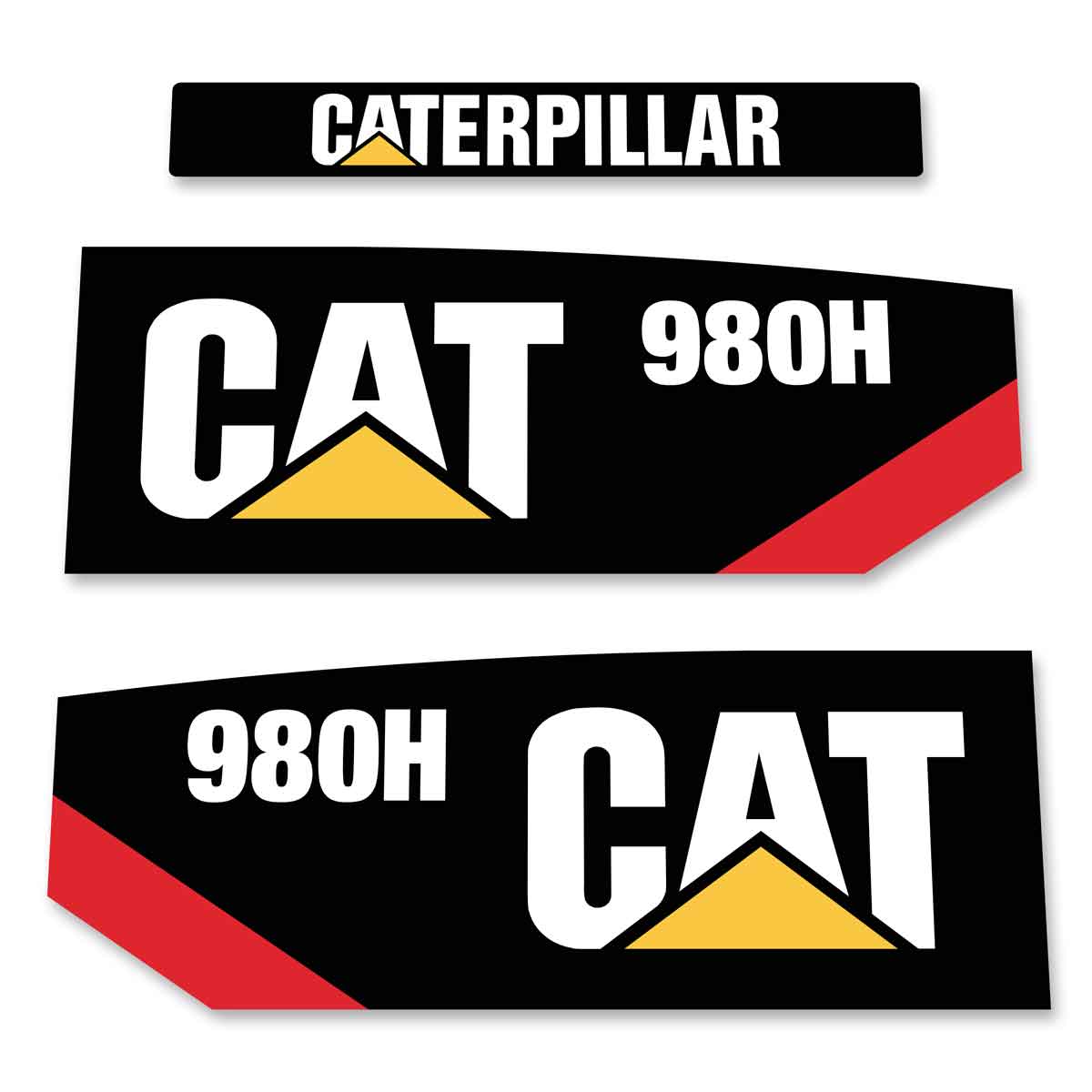 CAT 980H Decals