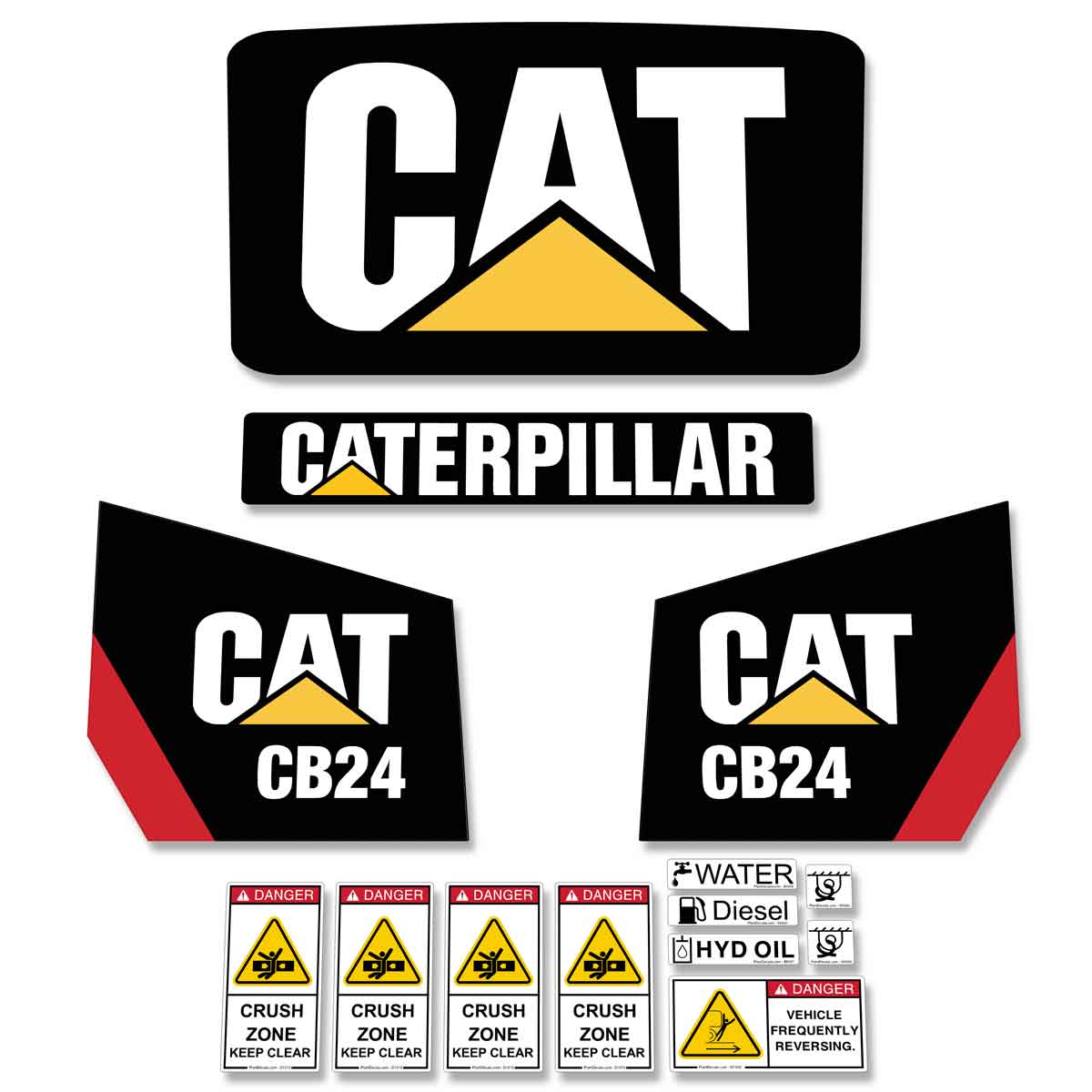 CAT CB24 Decals