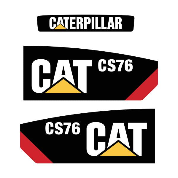 CAT CS76 Decal Kit - Roller