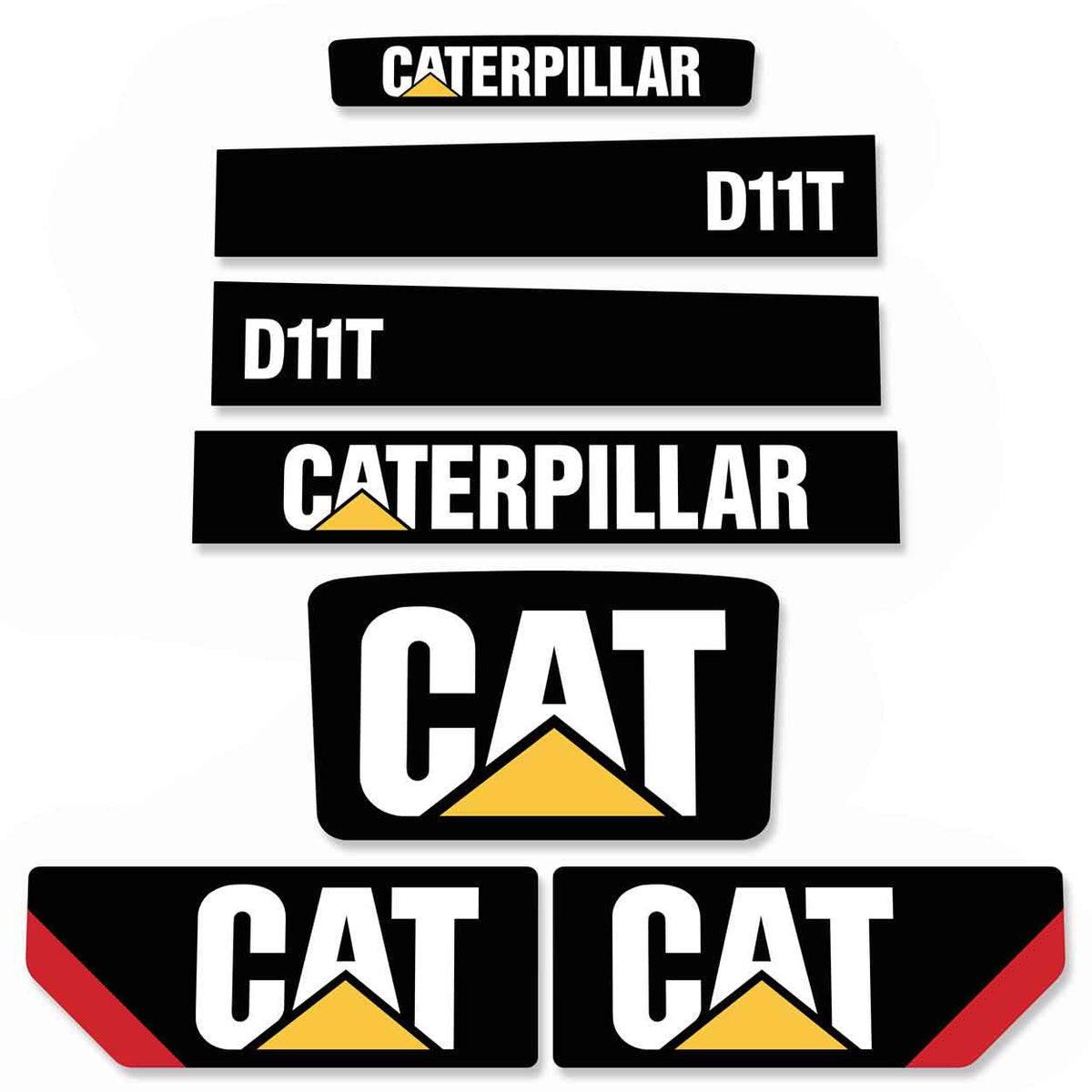 CAT D11T Decals