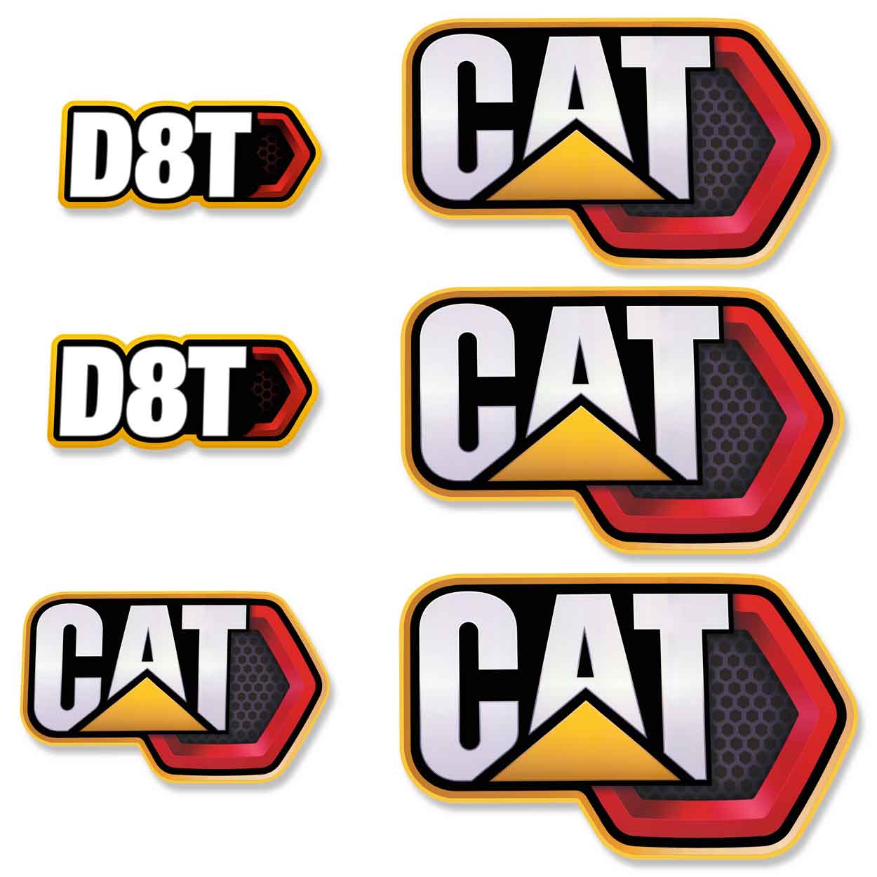 CAT D8T Decals - Next Gen