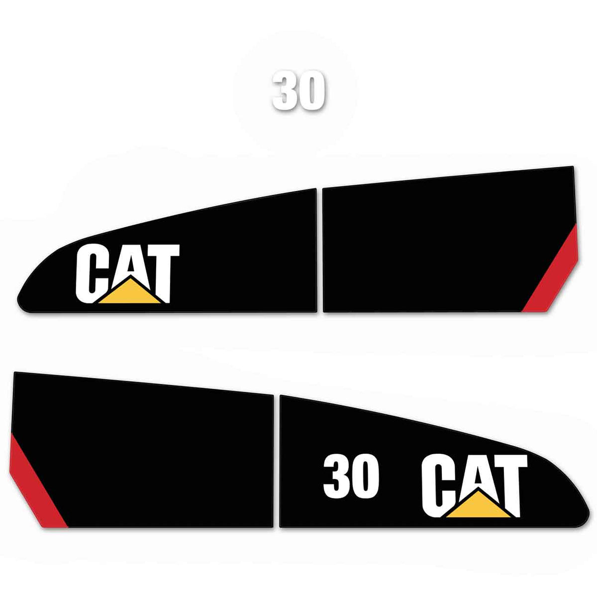 CAT DP30 Decals