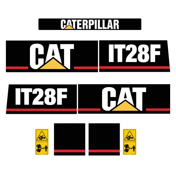 Cat Machine Configuration Sticker Heavy Construction Machinery Decals & Sticker Kits, Shipped within 24 ...