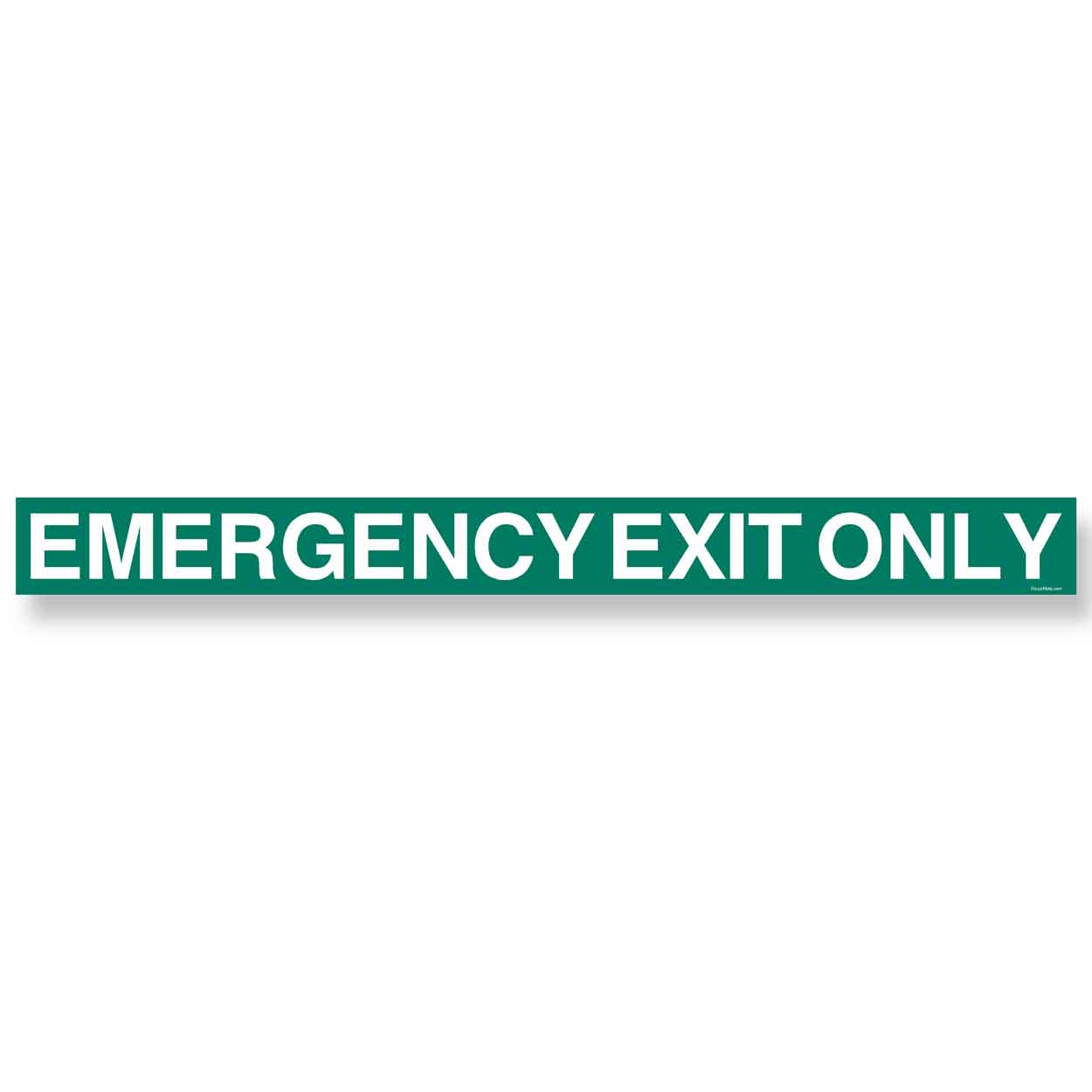 Emergency Exit Only Safety Decal