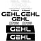 Gehl RT185 Decal Kit- Skid Steer Tracked