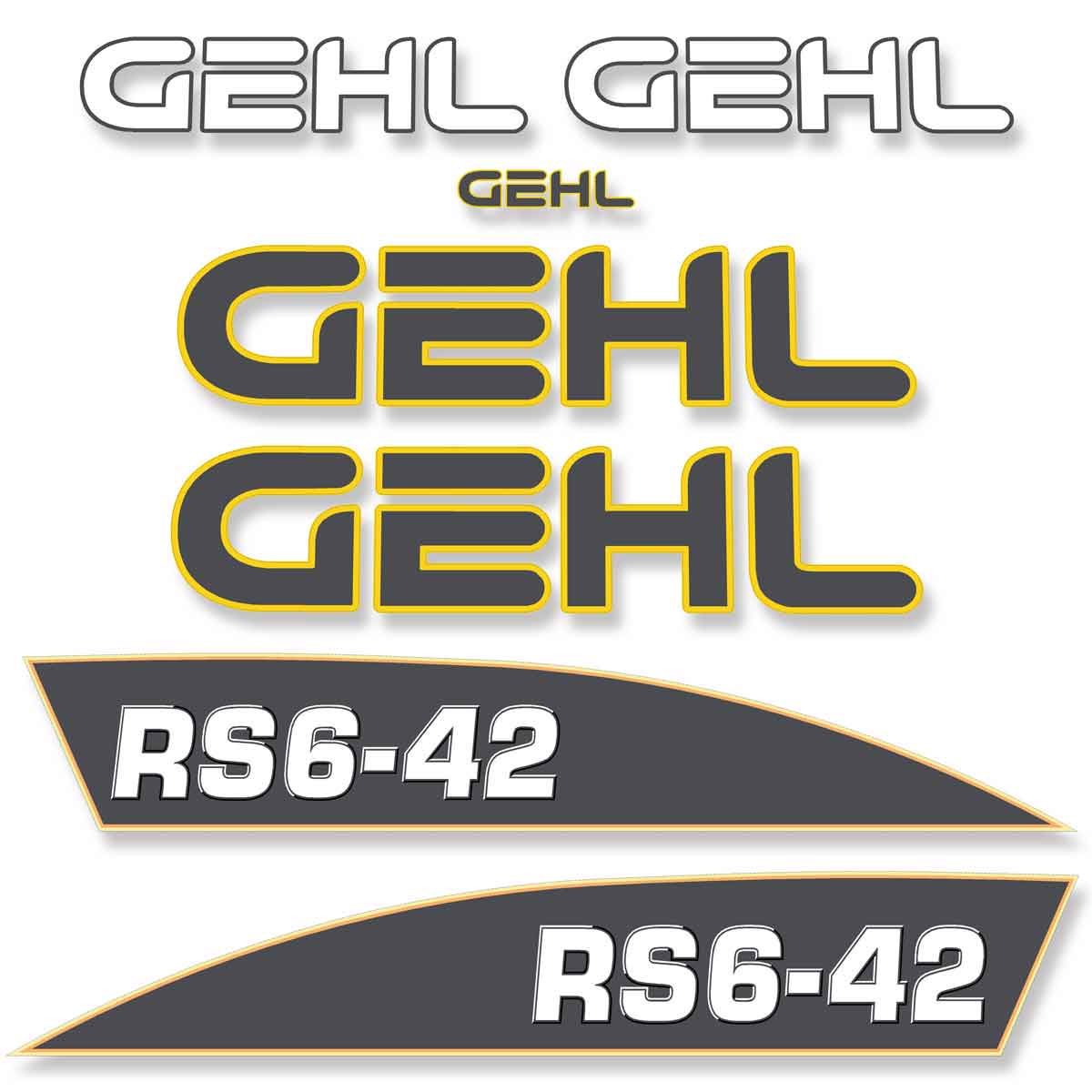 Gehl RS6-42 Decals
