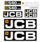 JCB 540-170 Decal Kit - Telehandler