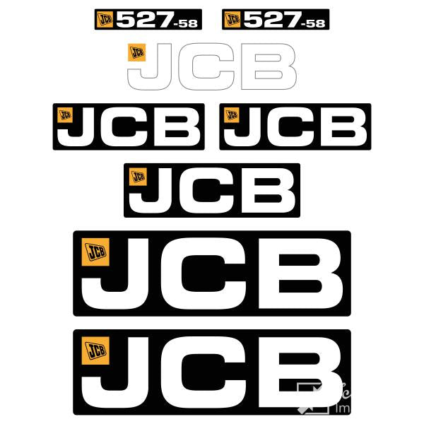 JCB 527-58 Decal Kit