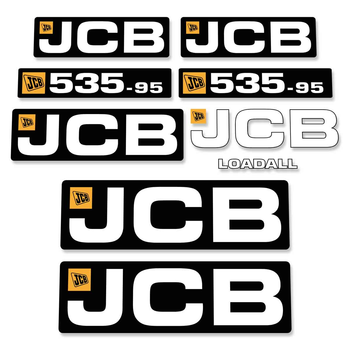 JCB 535-95 Decals