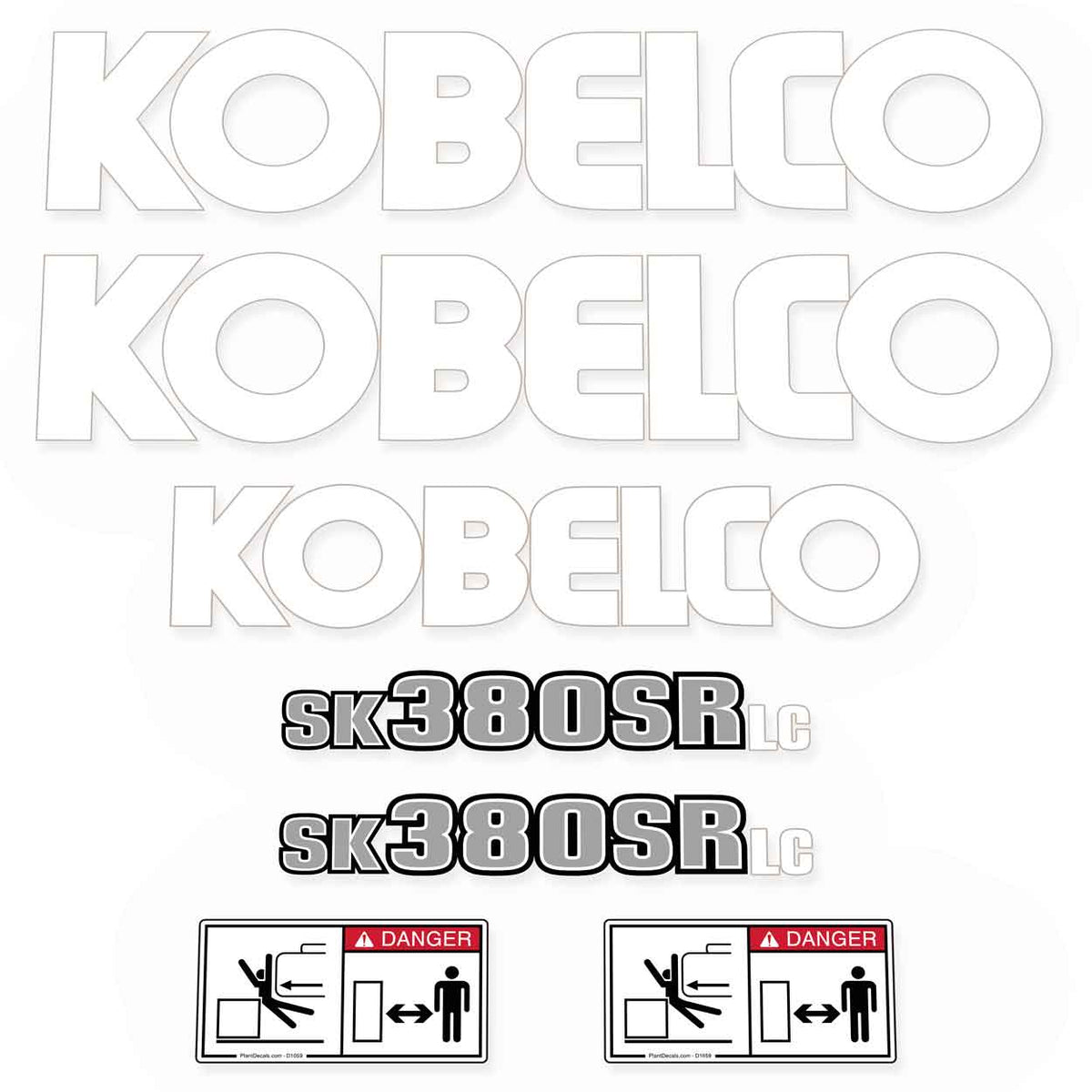 Kobelco SK380SRLC-7 Decals