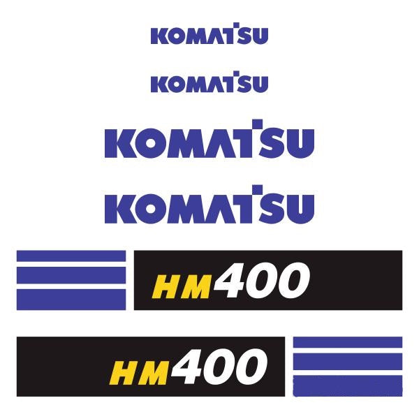 Komatsu HM400-2 Decal Kit - Dumper