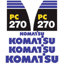 Komatsu PC270-8 LC Decals