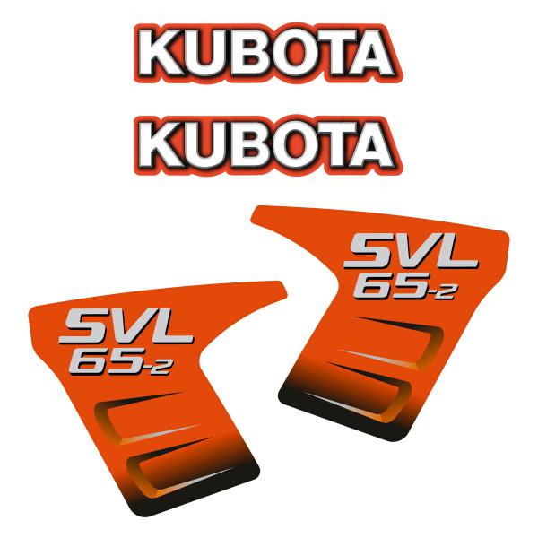 Kubota SVL65-2 Decal Kit - KUB1054