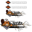 Morbark Beever M20R Decal Kit - Wood Chipper