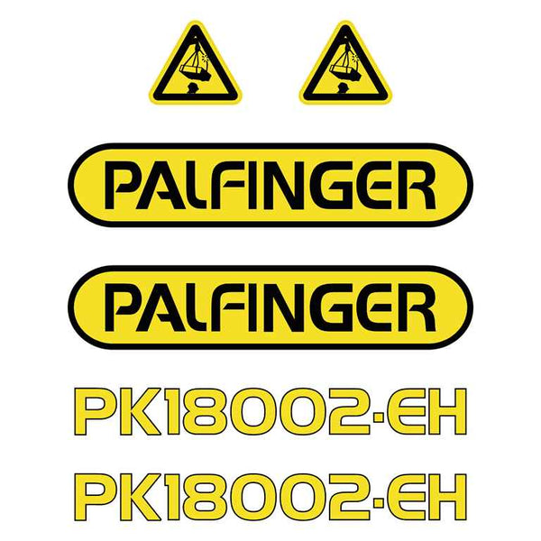 Palfinger PK18002 EH Decals