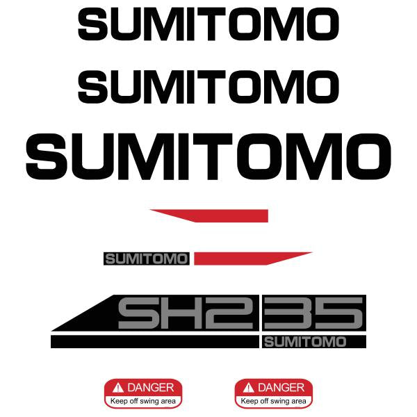 Sumitomo SH235X-6 Decal Kit