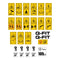 Telehandler Safety Decal Kit - EURO STYLE