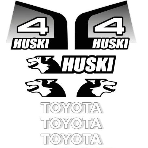 Toyota Huski 4SDK4 Later 5SDK Style Decal Kit