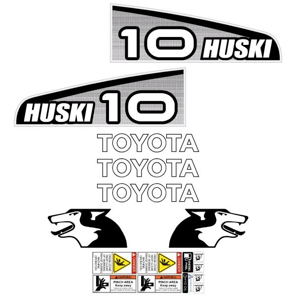 Toyota Huski 5SDK10 Decal Kit - Skid Steer