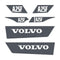 Volvo A25F Decal Kit - Dumper