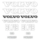 Volvo BL71B Decal Kit - Backhoe
