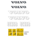 Volvo EC55B Decal Kit - Mini Excavator