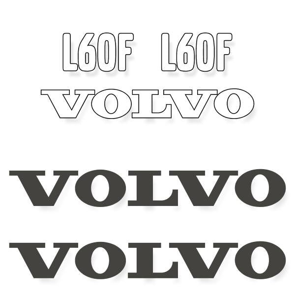 Volvo L60F Decal Kit - Wheel Loader
