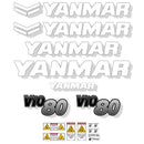 Yanmar Vio80 - 6A Decal Kit - Excavator